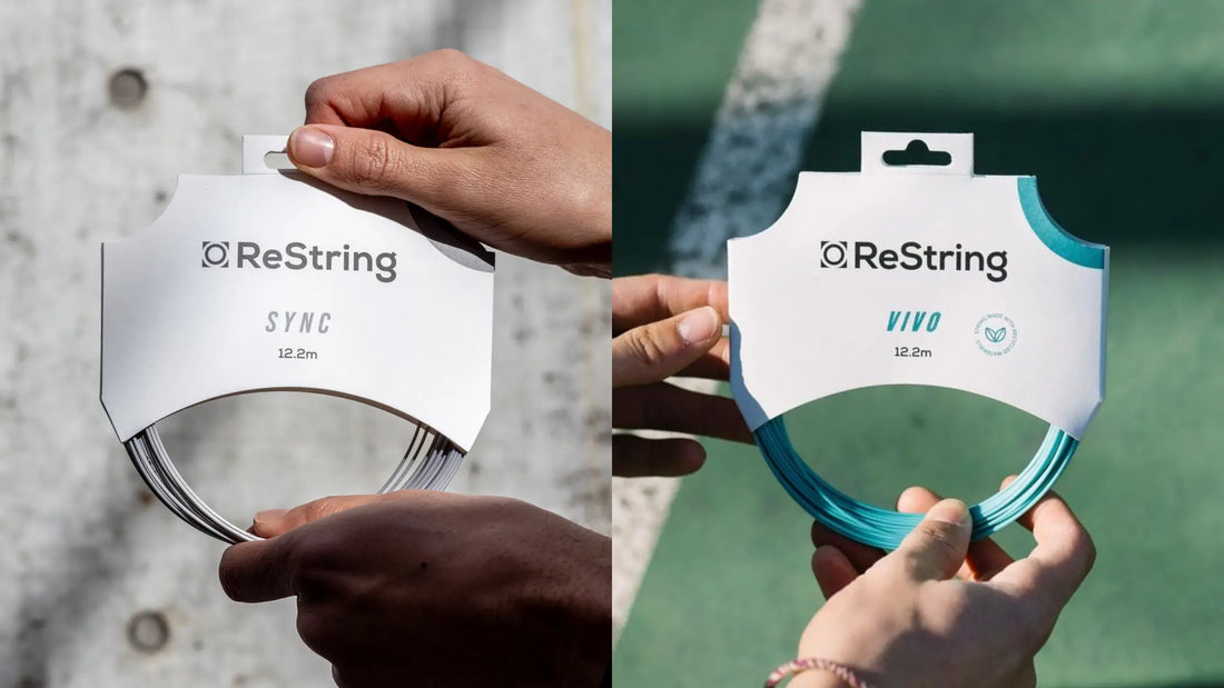 restring sync next to restring vivo tennis string