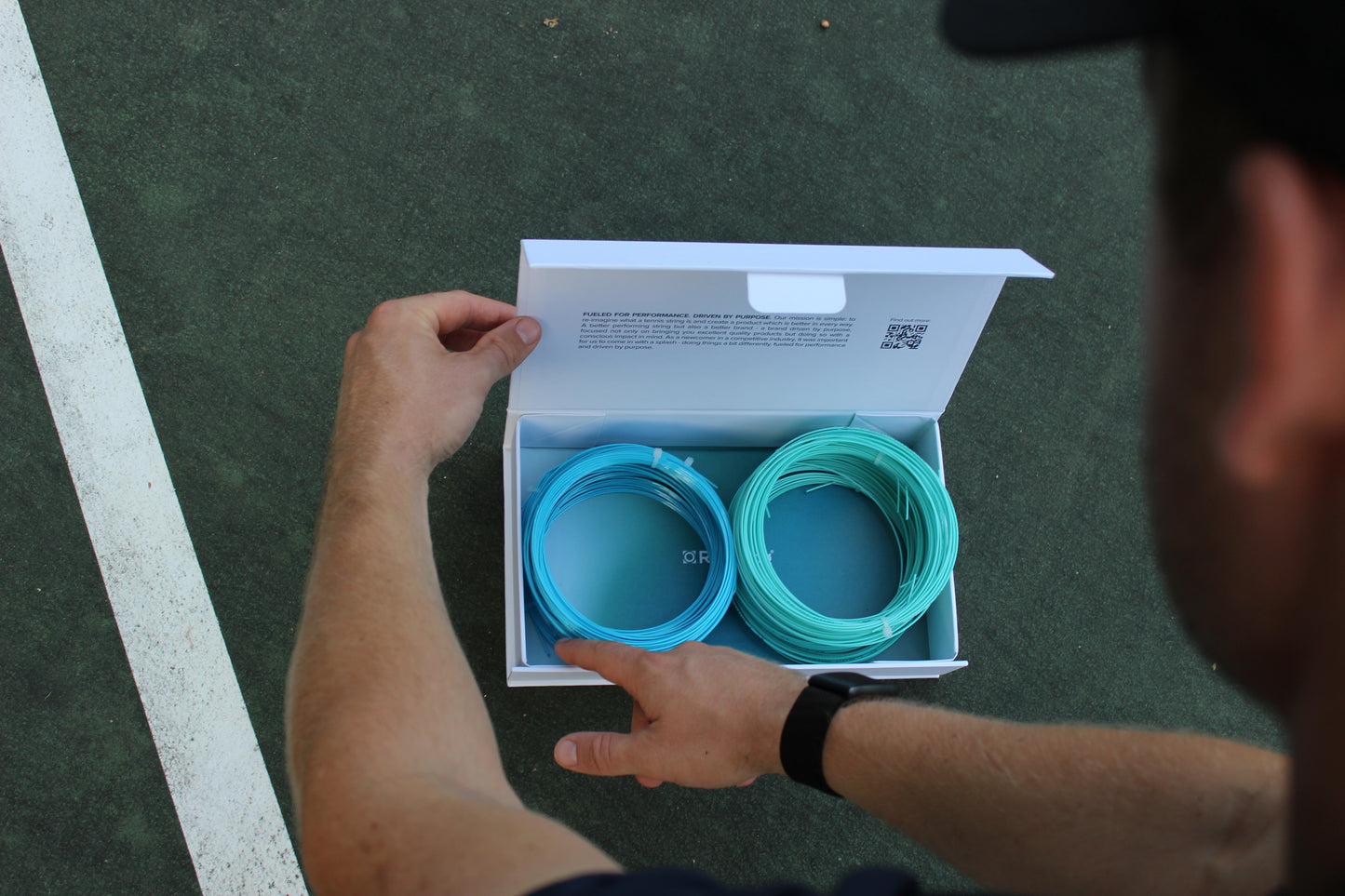 Half Set Custom Box - 8 Rackets