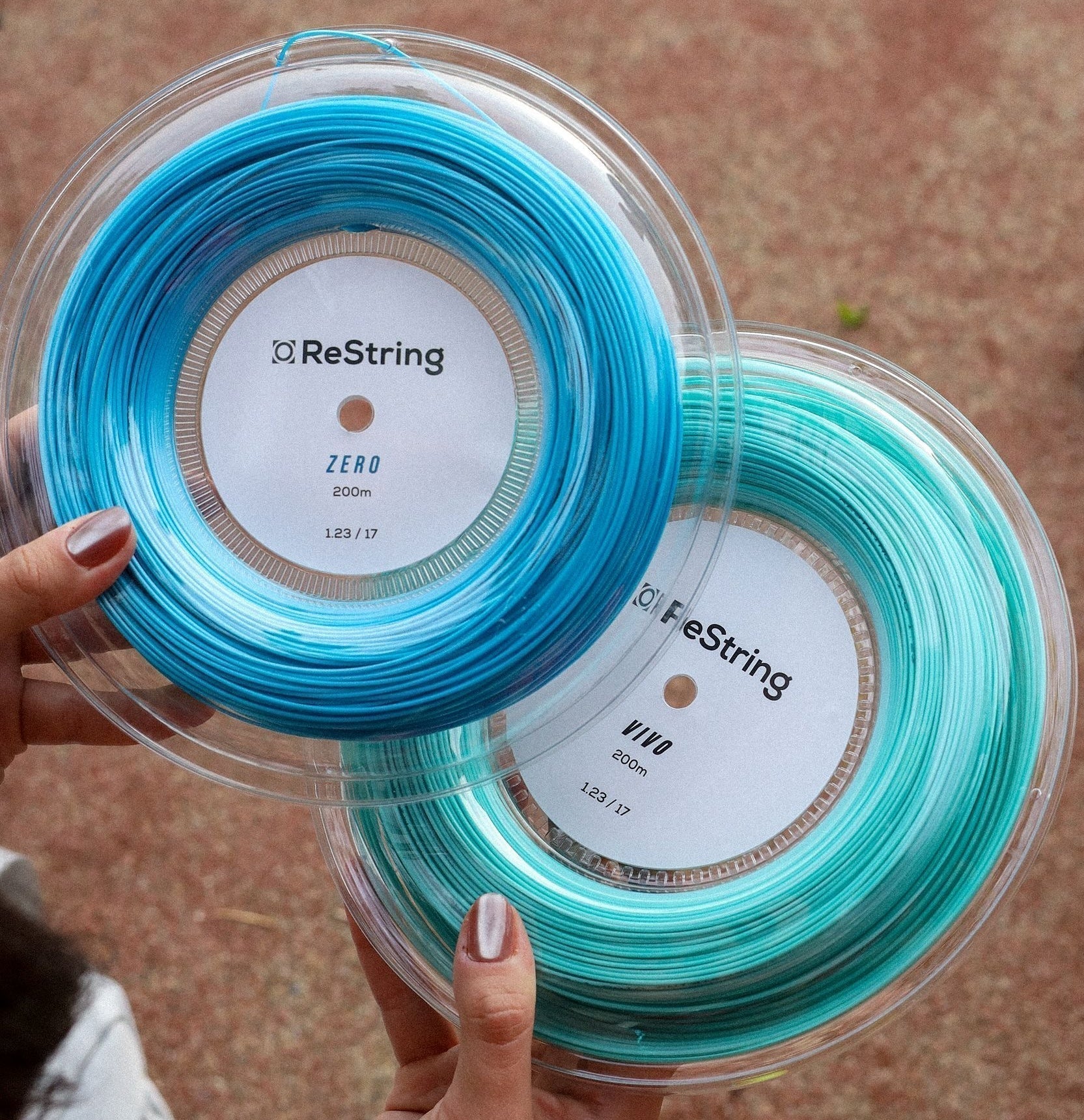Hybrid Racket Stringing How to Hybrid Zero and Vivo Tennis Strings – reString