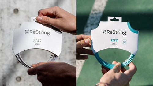 restring sync next to restring vivo tennis string