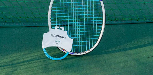 restring zero next to tennis racket with vivo inside babolat rpm blast
